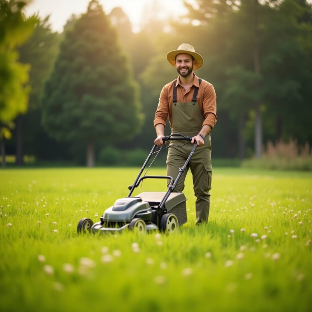 Stay sharp year-round! 🌿 Discover seasonal mowing tips to keep your Katy, TX lawn lush and healthy.