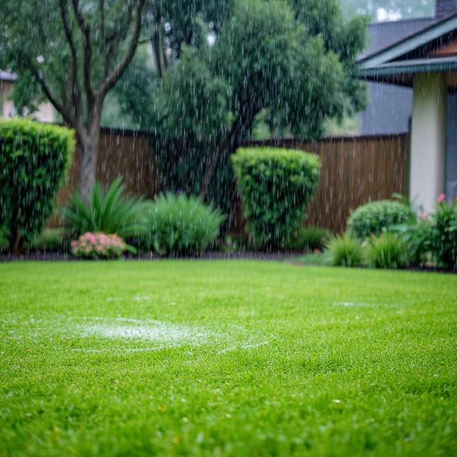 How Can I Care for My Lawn During the Rainy Season in Katy?